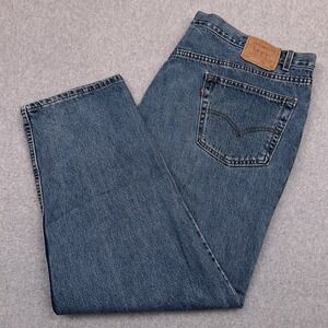 Vintage Levi's‎ 550 Relaxed Fit Jeans Men's 48x30 Blue 100% Cotton Made In USA